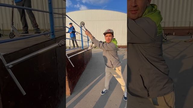 Сломал титановый руль! ? #трюковойсамокат #велосипед #рекомендации