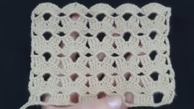 Шикарный узор крючком - Вязание крючком для начинающих