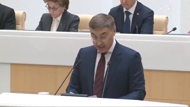 Валерий Фальков в Совете Федерации о деятельности НОЦ