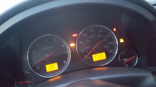 Исправление ошибок Infiniti fx45 brake slip