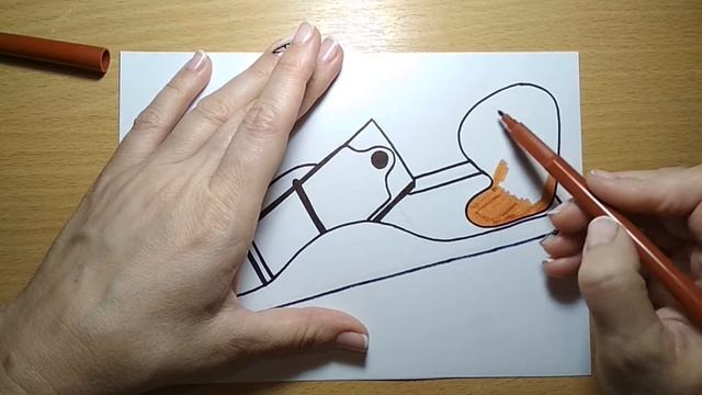 RUBANOK STOLARS TOOL  КАК РИСОВАТЬ РУБАНОК - ИНСТРУМЕНТ СТОЛЯРА  Drawing for Kids