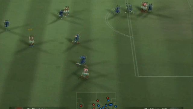 FIFA 07 Gameplay (PS2) - Arsenal vs Chelsea - Henry en modo Dios!!!