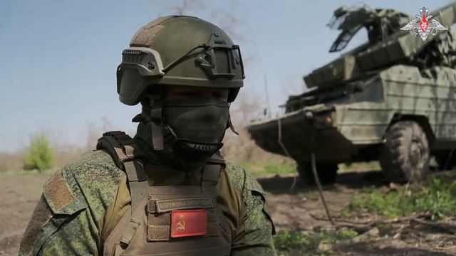 Командир расчёта ЗРК "Оса-АКМ" из состава ЦВО рассказал о боевой работе по прикрытию войск на передо
