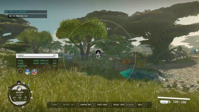 Starfield - Part 25 - Learning to Scan Planet Jemison 100%