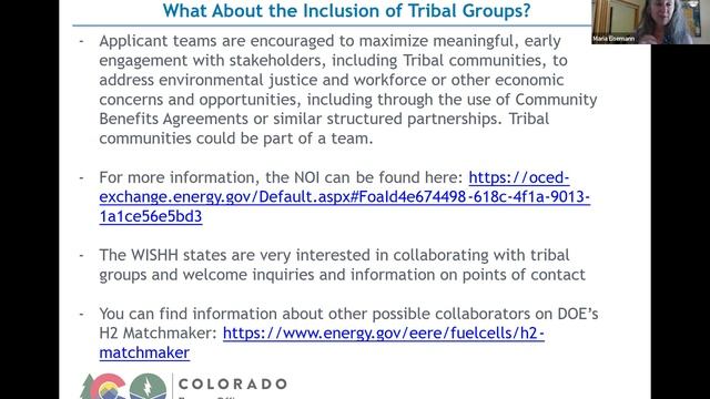 Indian Energy Minerals Forum 2022 Webinar Series 3, Webinar #4: Tribal Hydrogen Hub