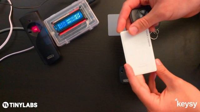 How To Copy an HID Indala Key Card with Keysy the RFID Duplicator