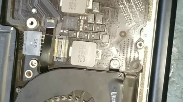 Macbook air A1370 fan not working repair