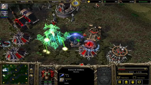 Warcraft III: Muertos Vivientes "Nigromantes" (estrategia en tiempo real)