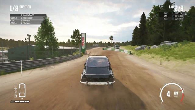 WreckFest)Folk Racing)Xbox One S)4k60p)Part6