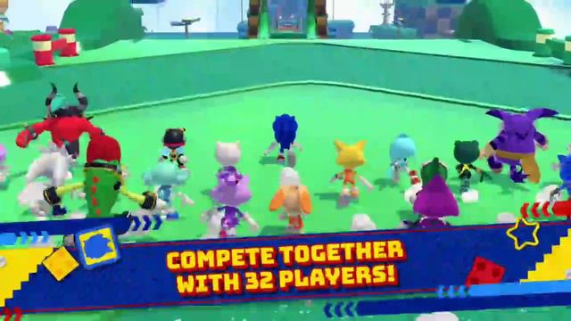 Sega анонсировала Fall Guys в мире Соника — Sonic Rumble.