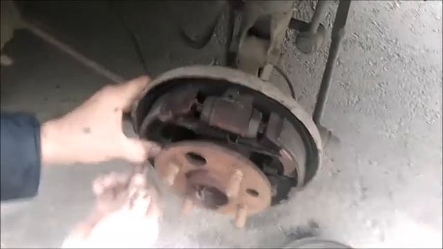 Как не надо менять тормозной барабан