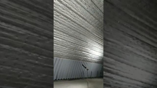 Утепление ангара Тепофолом