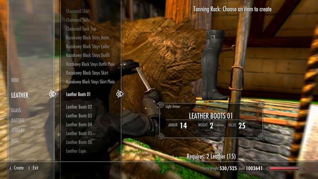 Skyrim (Xbox One) Wick's Clothing Pack UNP Mod (Link in description)