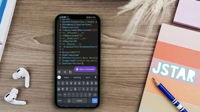 How to make a Advance Warn Command! - JStar CodeZ