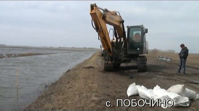 Паводок Одесский район Омской области 10.04.2016 odesskoe1.ru