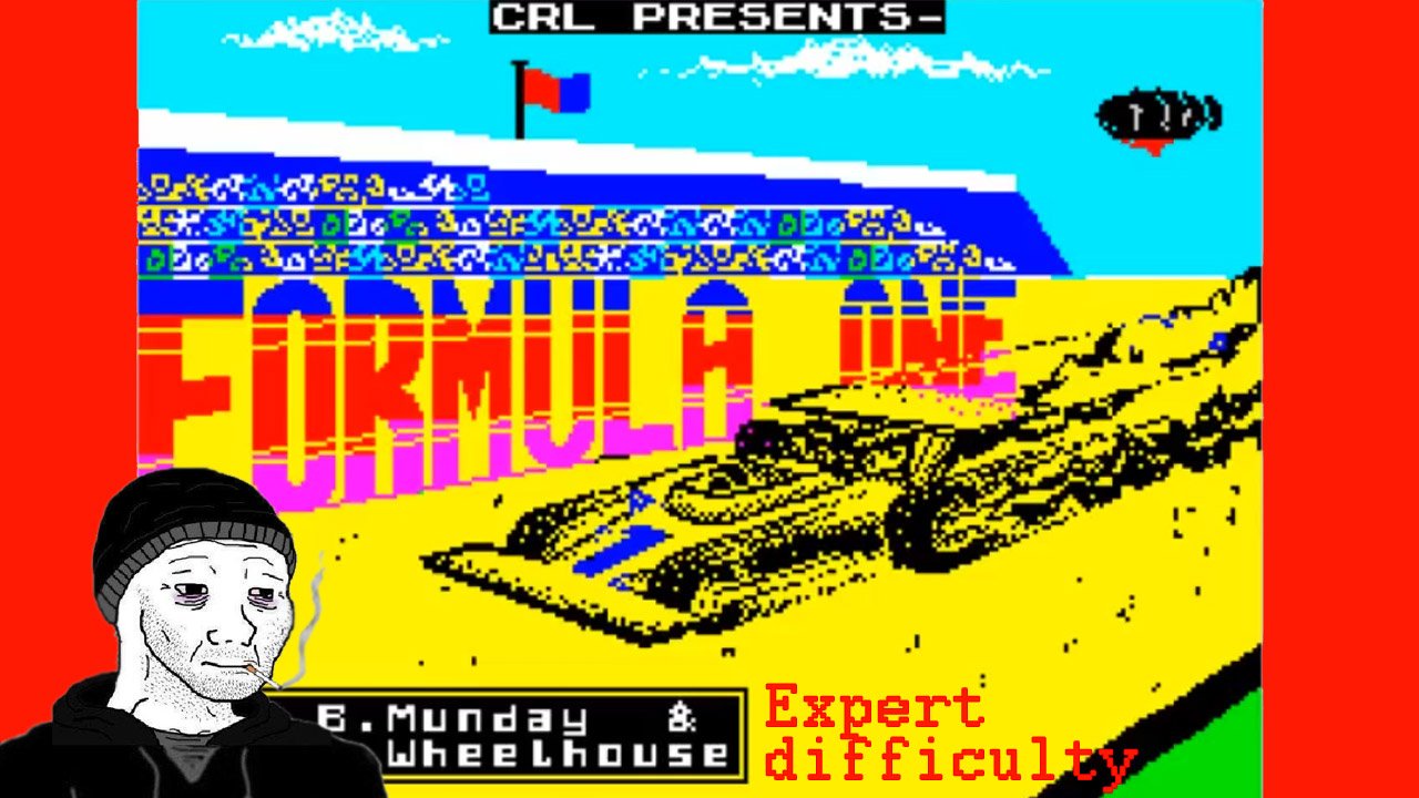 Formula One Manager (ZX Spectrum) - запись стрима / сложность Эксперт