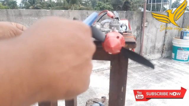 OS .15LA nitro engine starting