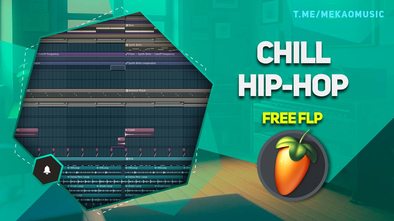 LoFi Chill Hip-Hop в Фл Студио/LoFi Chill Hip-Hop in FL Studio(Free FLP/Бесплатный FLP)