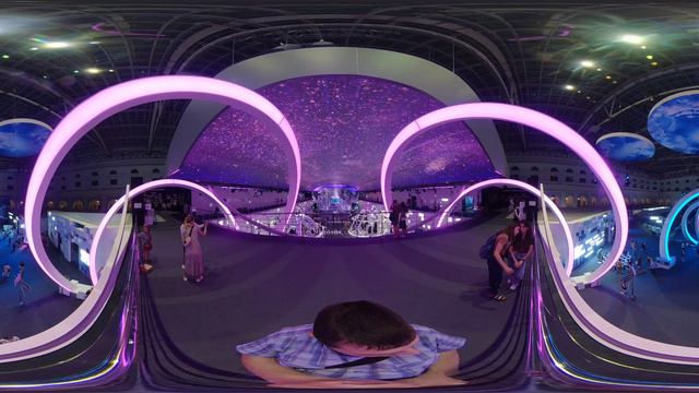 Выставка "Москва-2030".Гостиный Двор.Медицина.Зал.VR.4k.360