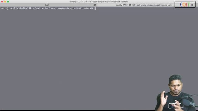Building and deploying microservices on LINUX | Video 1 | COIT