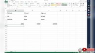 How to Add Text, Numbers and Dates in Microsoft Excel 's Cells| Microsoft Excel Urdu Class 6