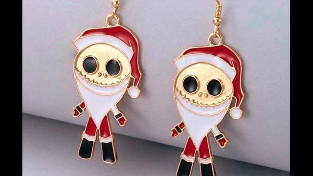 Wephys Closet Jack Skeleton inspired earrings