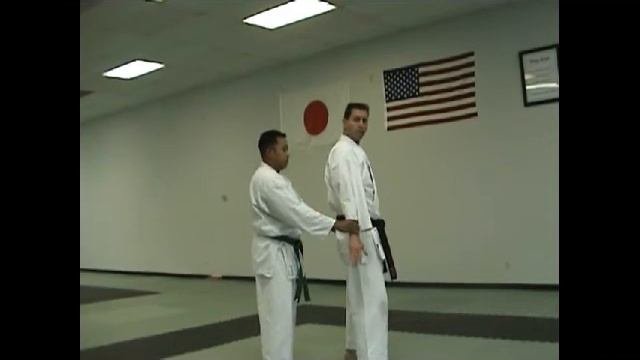 Kobushi Shotokan Karate: Double Wrist Grab Behind