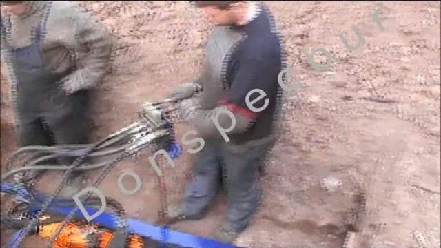 Горизонтальное бурение установкой ГБМ-280ш