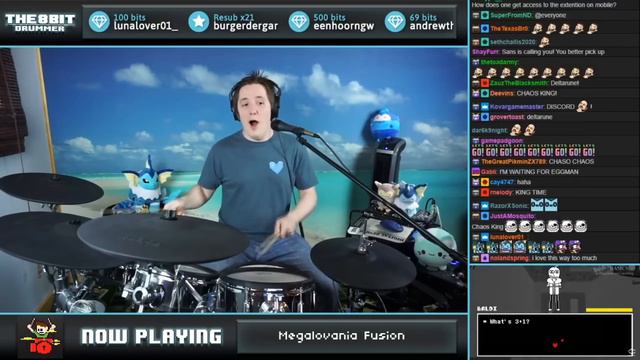 MEGALOVANIA FUSION ON DRUMS!!!