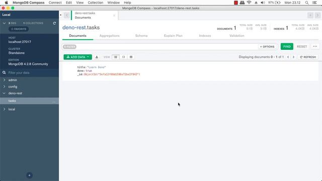 Belajar REST API Deno MongoDB Bagi Pemula Full Series [1 Jam]