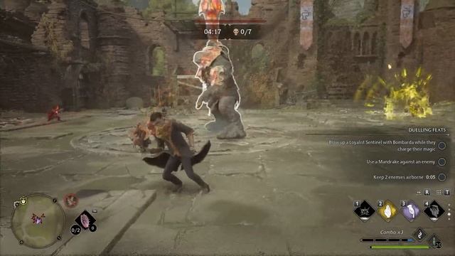 Hogwarts Legacy Battle Arena High Level Combat