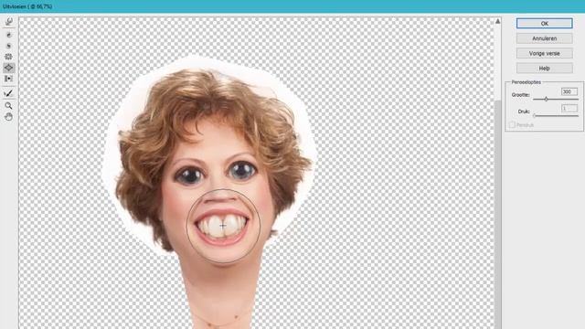 Kerstkaarten maken met filter Uitvloeien in Photoshop Elements