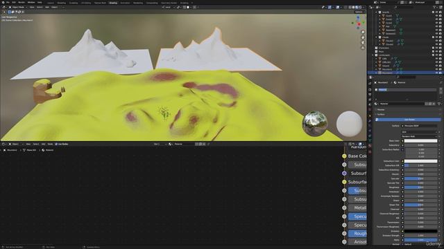 14. Creating Low Poly Mountains and Cliffs - Part 2
