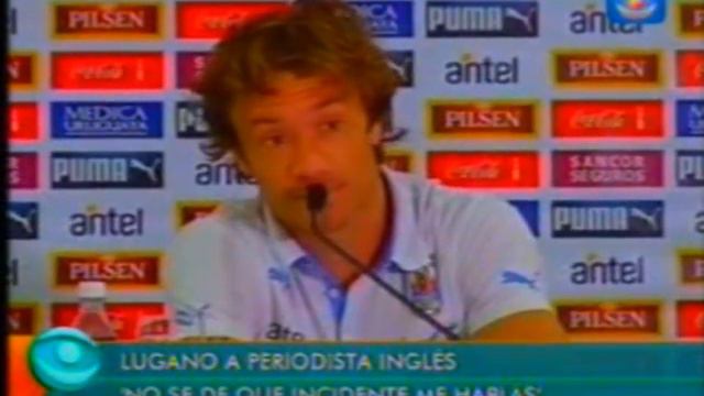 Diego Lugano le contesta a la prensa inglesa.