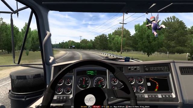 American Truck Simulator  Realistic Economy Ep 162     Driving through Texas in the spring time