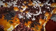Minecraft-БАГ с кроватью в аду