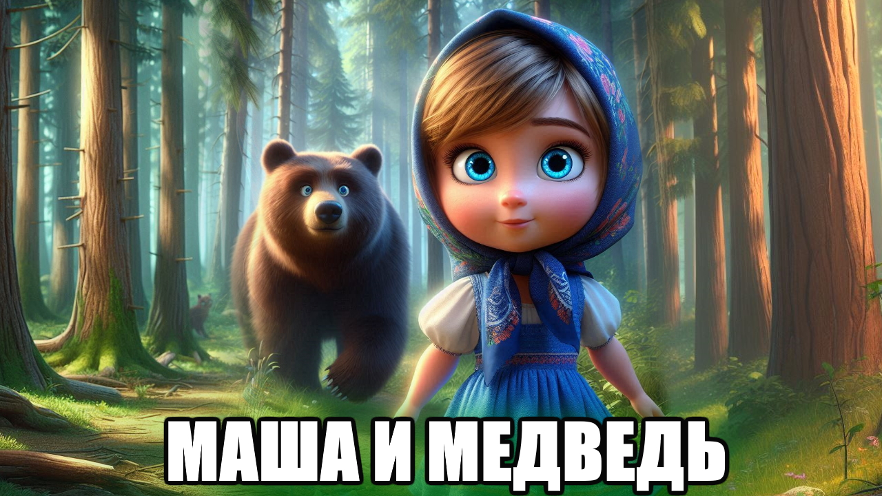 Маша и Медведь. Русская народная сказка.