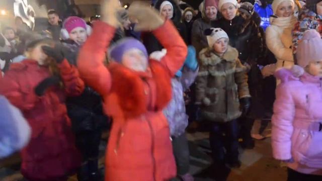 Снегурочка на Дне рождения своего друга Паккайне