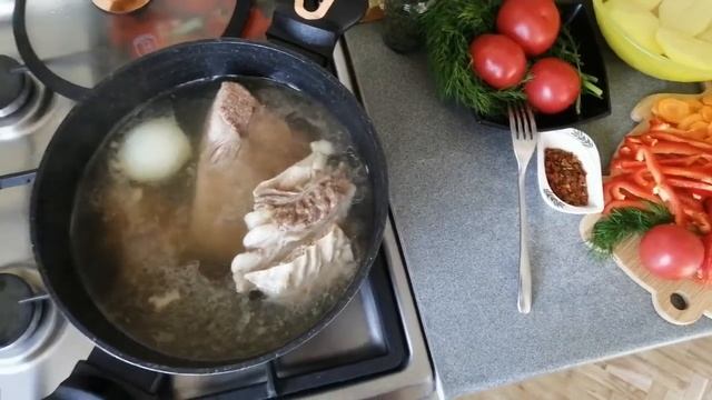 Варим вкусную шурпу.