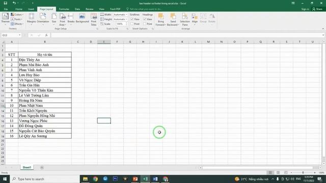 Cách tạo header và footer trong excel nhanh chóng, đơn giản - Cách xoá header & footer trong Excel