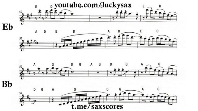 Carole King - Hard Rock Cafe | Sheet Music alto tenor saxophone | score | partitura | PDF