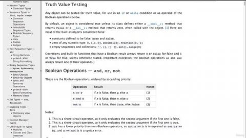 18. Truth Value Of Non-Booleans