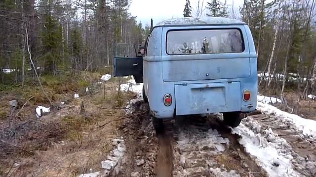 VW Bus T1. Foto 5. 1965. Arctic Circle - Rovaniemi
