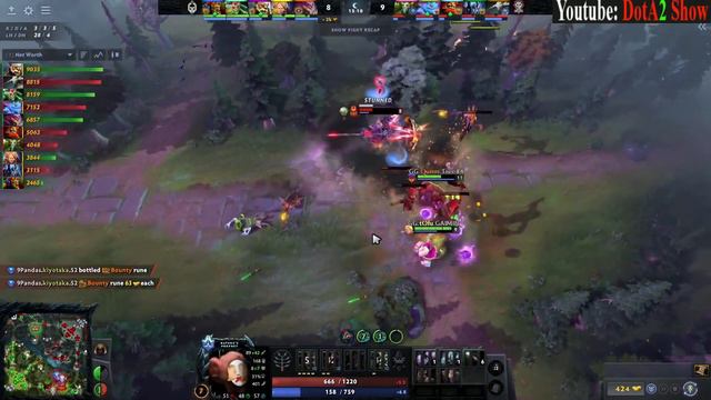 9 Pandas vs Gladiators Game 1 | Bo2 | Group Stage BetBoom Dacha 2023