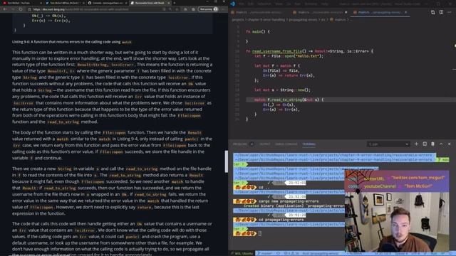 Learn Rust Together Part 9: Error handling with Result and panic!