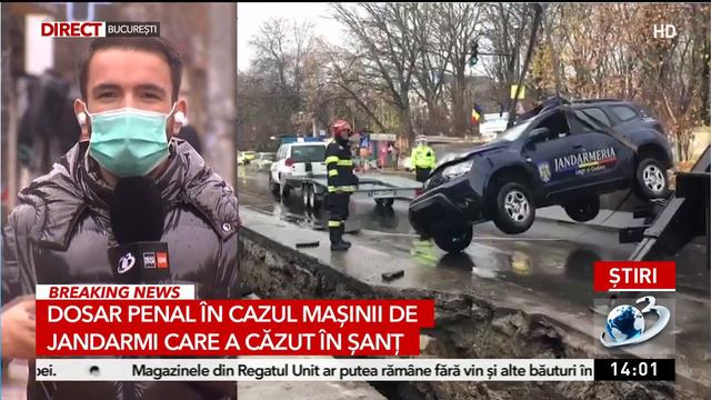 Dosar Penal După Ce O Mașină A Jandarmeriei A Căzut într-un șanț