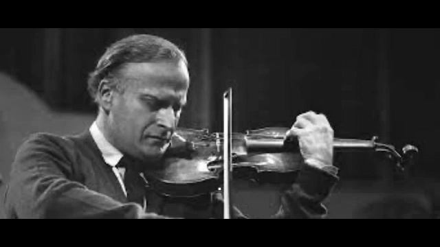 Yehudi Menuhin plays Bartok's 1st Violin Concerto (live)