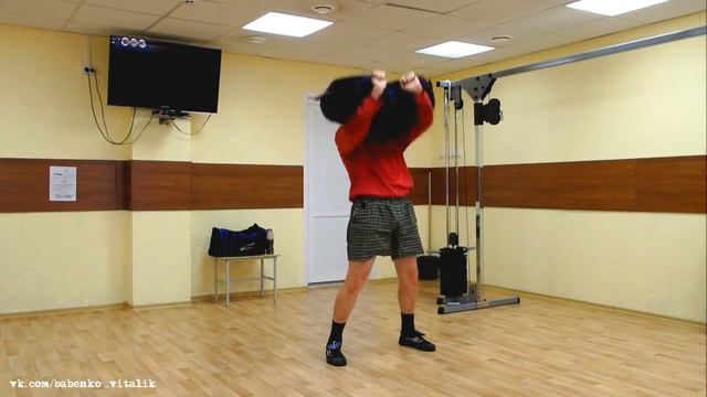 A collection of the best exercises with Sandbag - Part 3 of 7  Виталик Бабенко