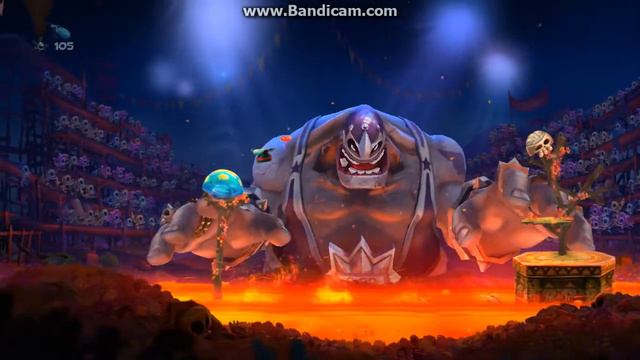 Rayman Legends (Ур. 3-6) Борьба с гигантом (Как собрать всех люмов)