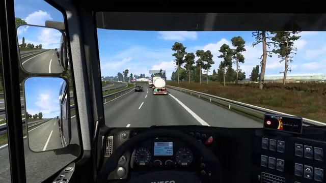 #ETS2 Пиратка конвой. Катаем по европе